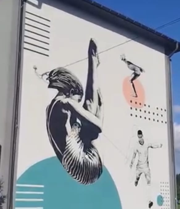 Юрій Чайка мурал Луцьк ЛНТУ