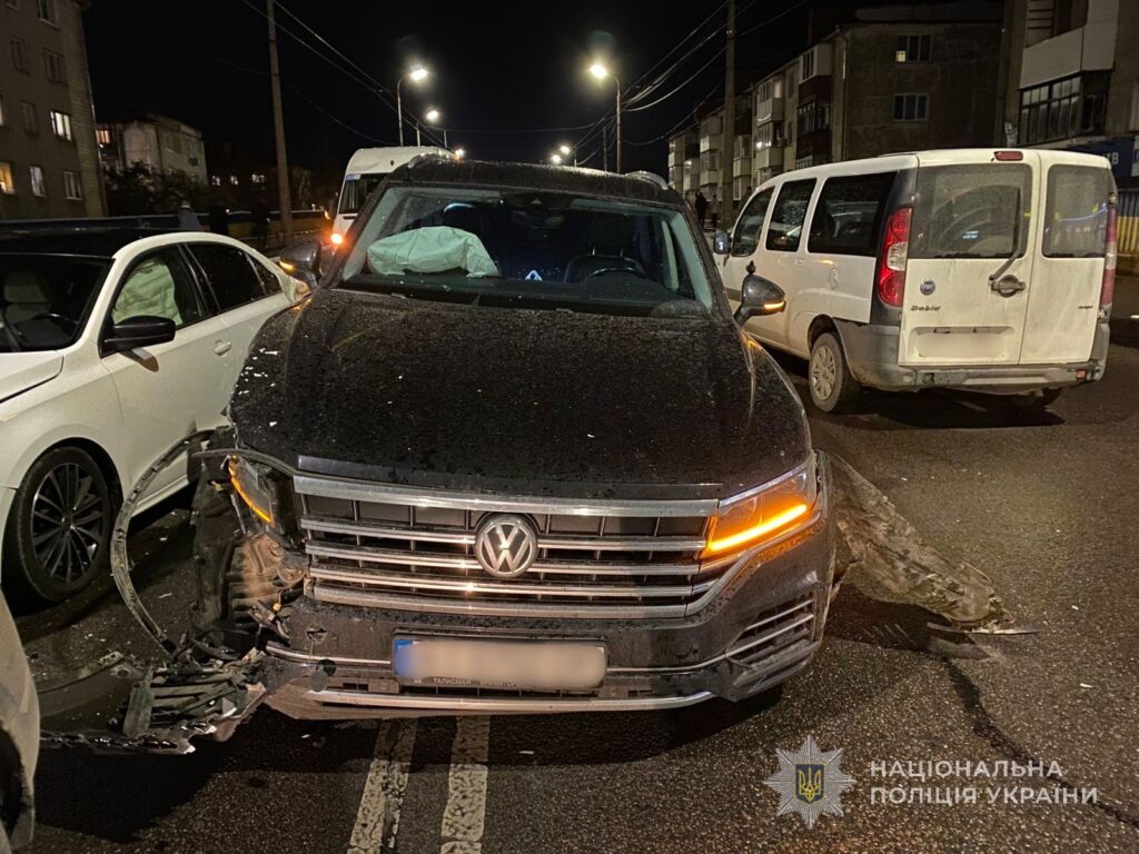 Масова автотроща у Луцьку 