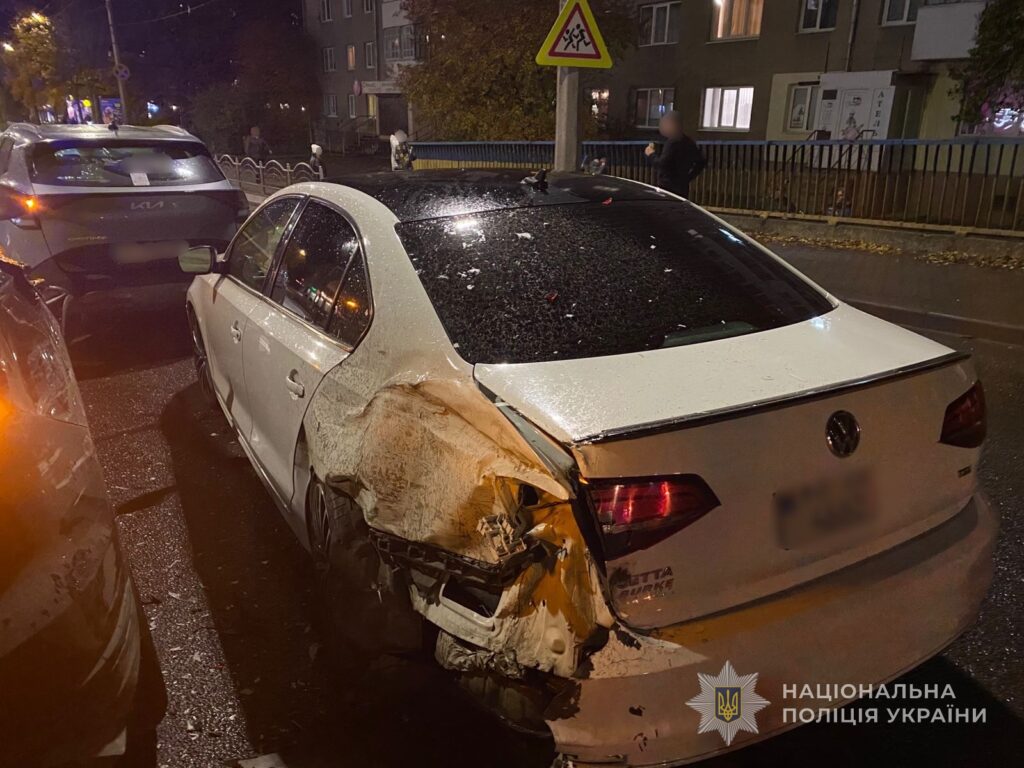 Масова автотроща у Луцьку 