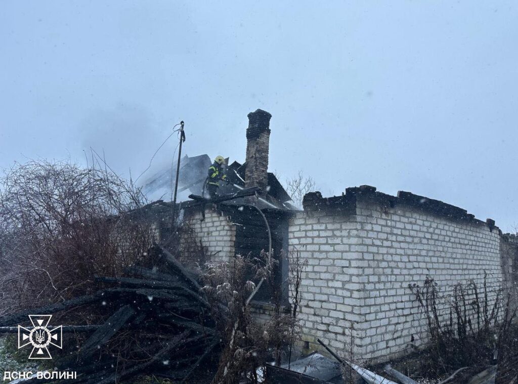 На Волині на місці пожежі виявили тіло жінки 