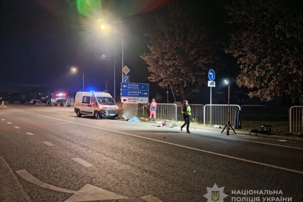 В Устилузі п'яний водій на смерть збив велосипедистку 