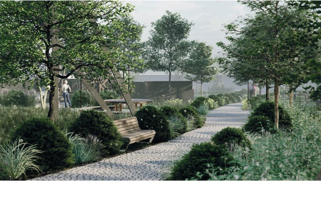 Біля Дзвіниці костелу святих апостолів Петра і Павла може з'явитися сквер 