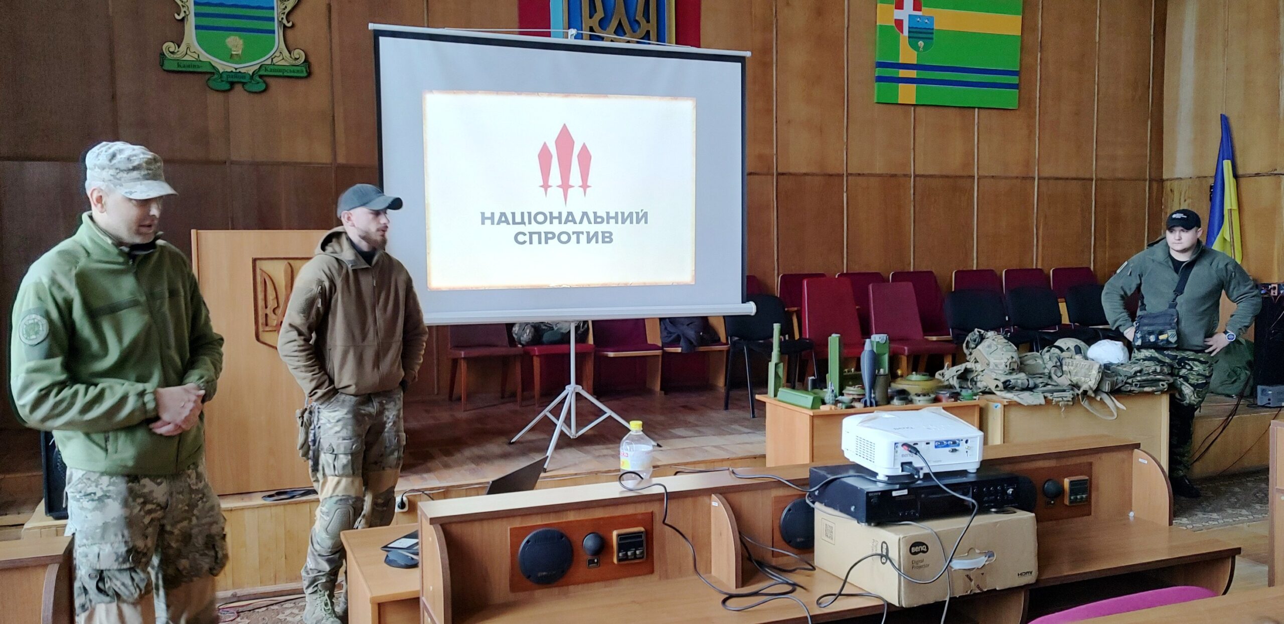 Національний спротив підготовка Камінь-Каширський район