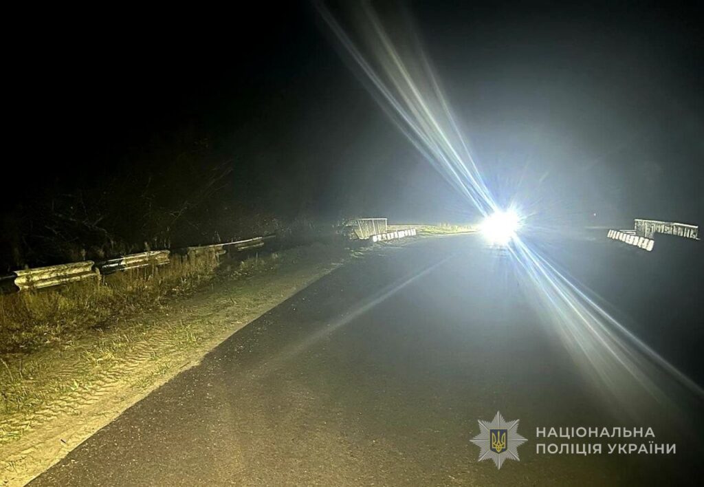 На Камінь-Каширщині п'яний водій з мосту злетів у річку 