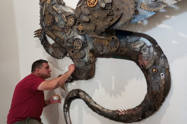 Творча виставка робіт солата 158 ОМБр СЕргія Власенка. Чернігів Ніжин Львів Луцьк