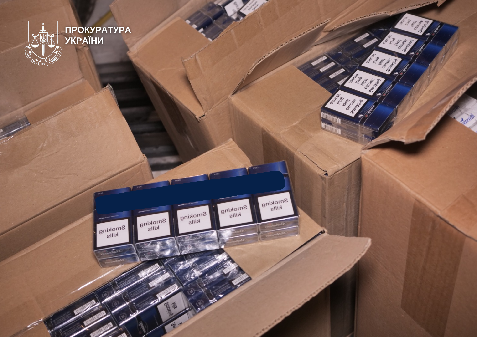 На Волині викрили масштабну схему збуту контрафактних цигарок 