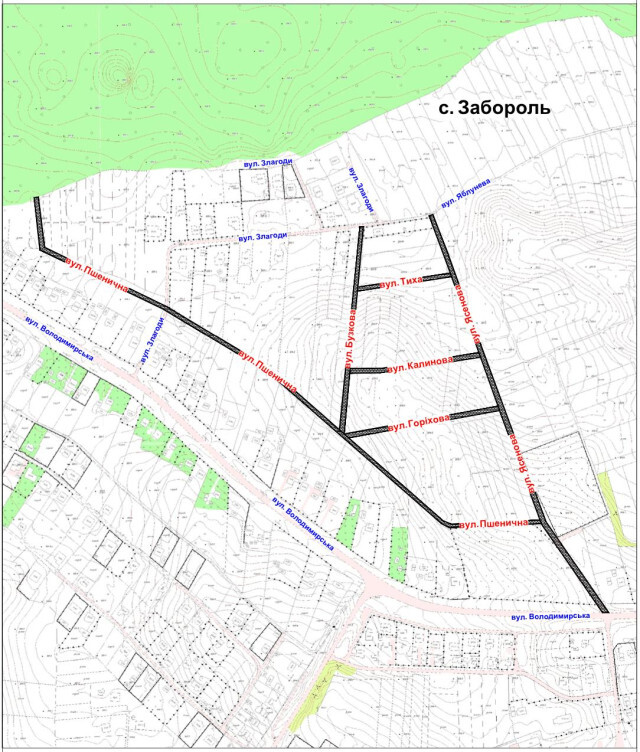У селах Луцької громади з'являться нові вулиці 