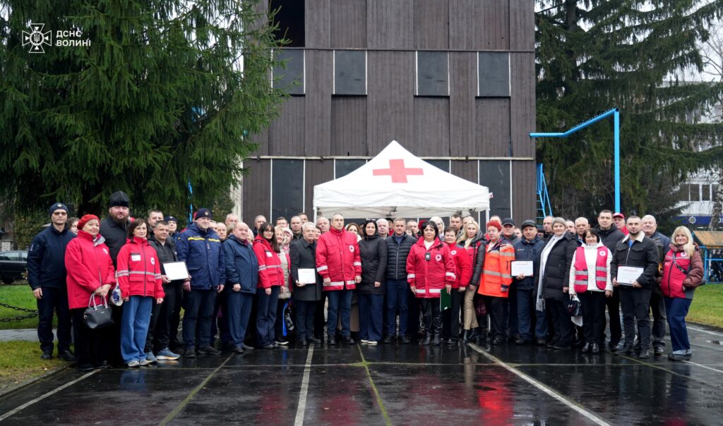 25 підрозділів місцевої пожежної охорони Волині отримали допомогу від Червоного Хреста