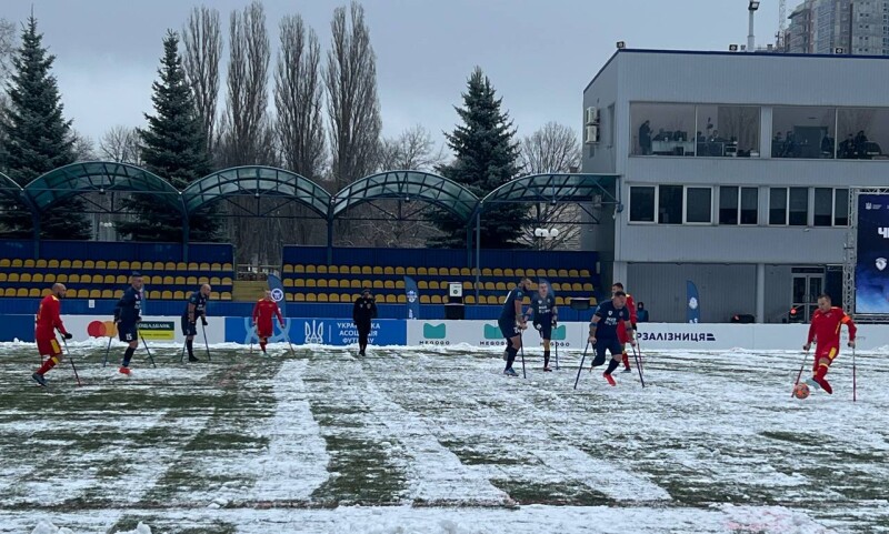 Луцькі "Хрестоносці" - срібні призери Чемпіонату України з ампфутболу