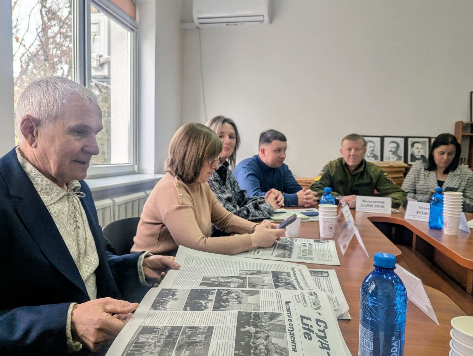 Фаакультет журналістики ВНУ ЗСУ круглий стін війна і журналістика підготовка кадрів