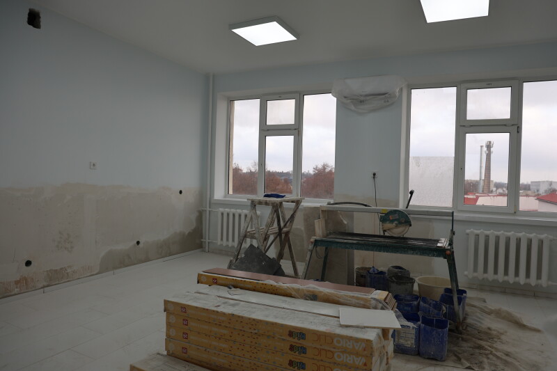 У дитячій лікарні капітально ремонтують хірургічне відділення 