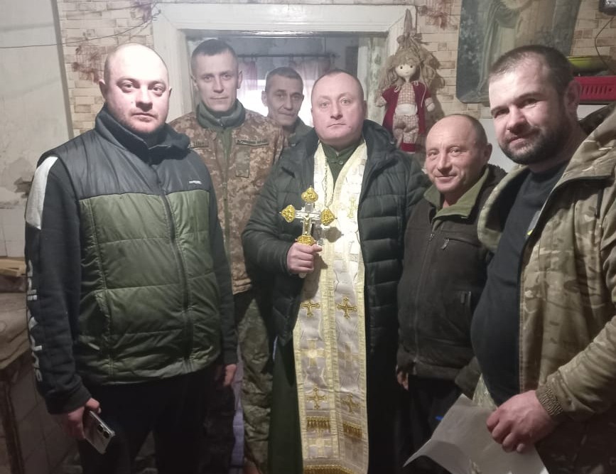 Військовий капелан 160 ОМБр