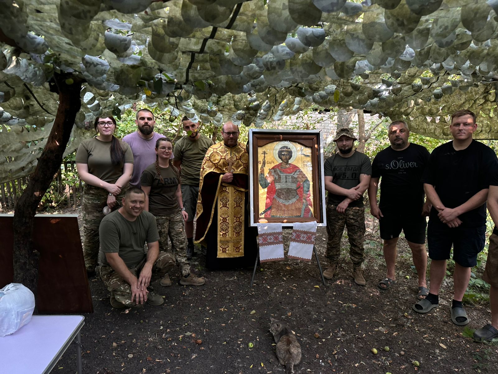 КАпелан 44 окремої артилерійської бригади Олег Міщенко