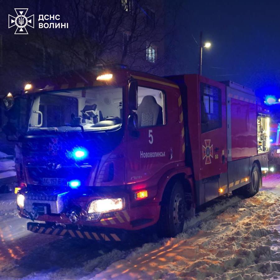 У Нововолинську під час пожежі загинула людина, ще одна - у важкому стані в лікарні 