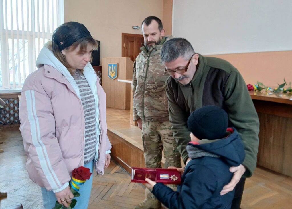 У Турійську вручили нагороди родинам загиблих Захисників
