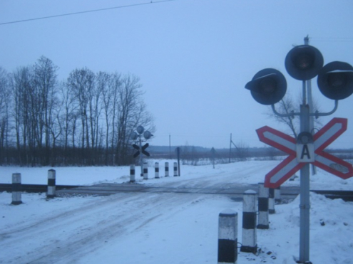 На залізничних переїздах можливі збої в роботі світлофорів 