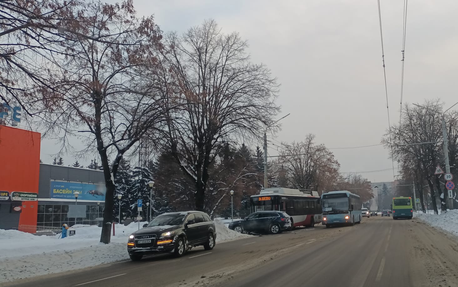 ДТП тролейбус Луцьк