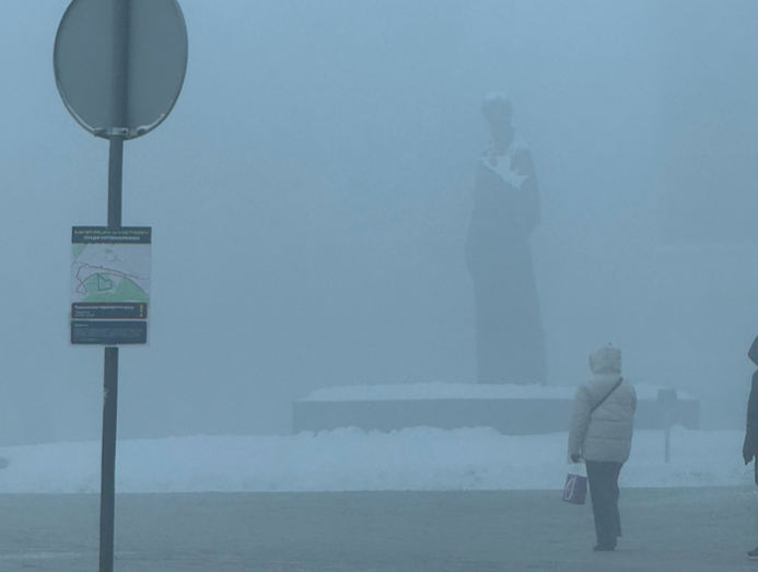 Зима в Луцьку