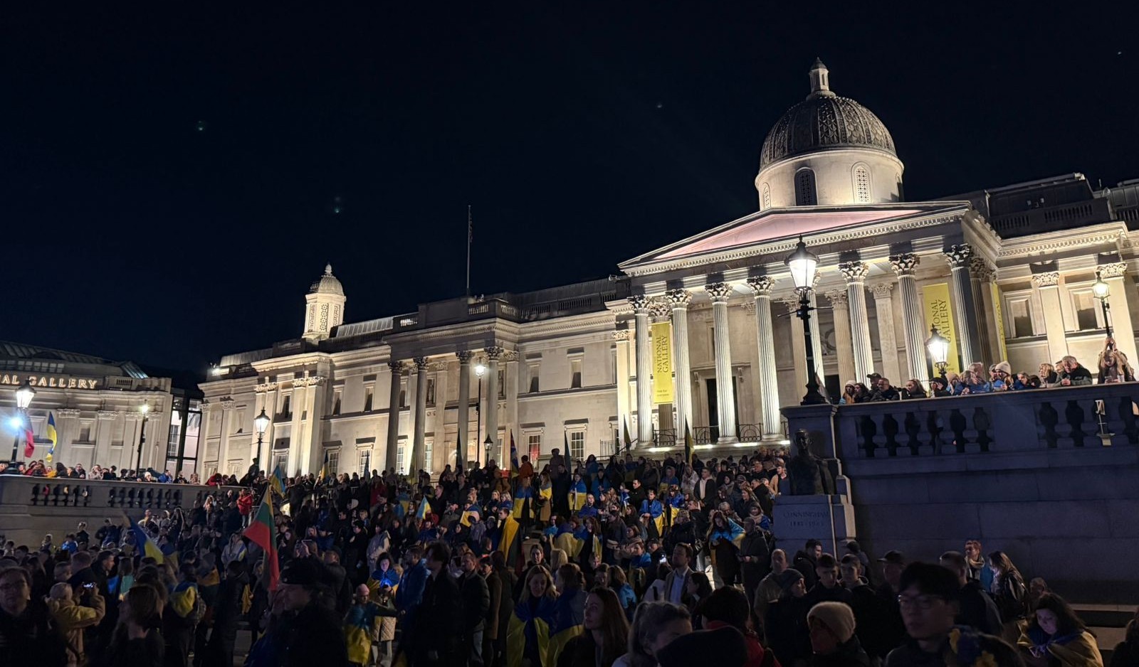 Лондон Залужний мітинг 4 роковини вторгнення рф в Україну