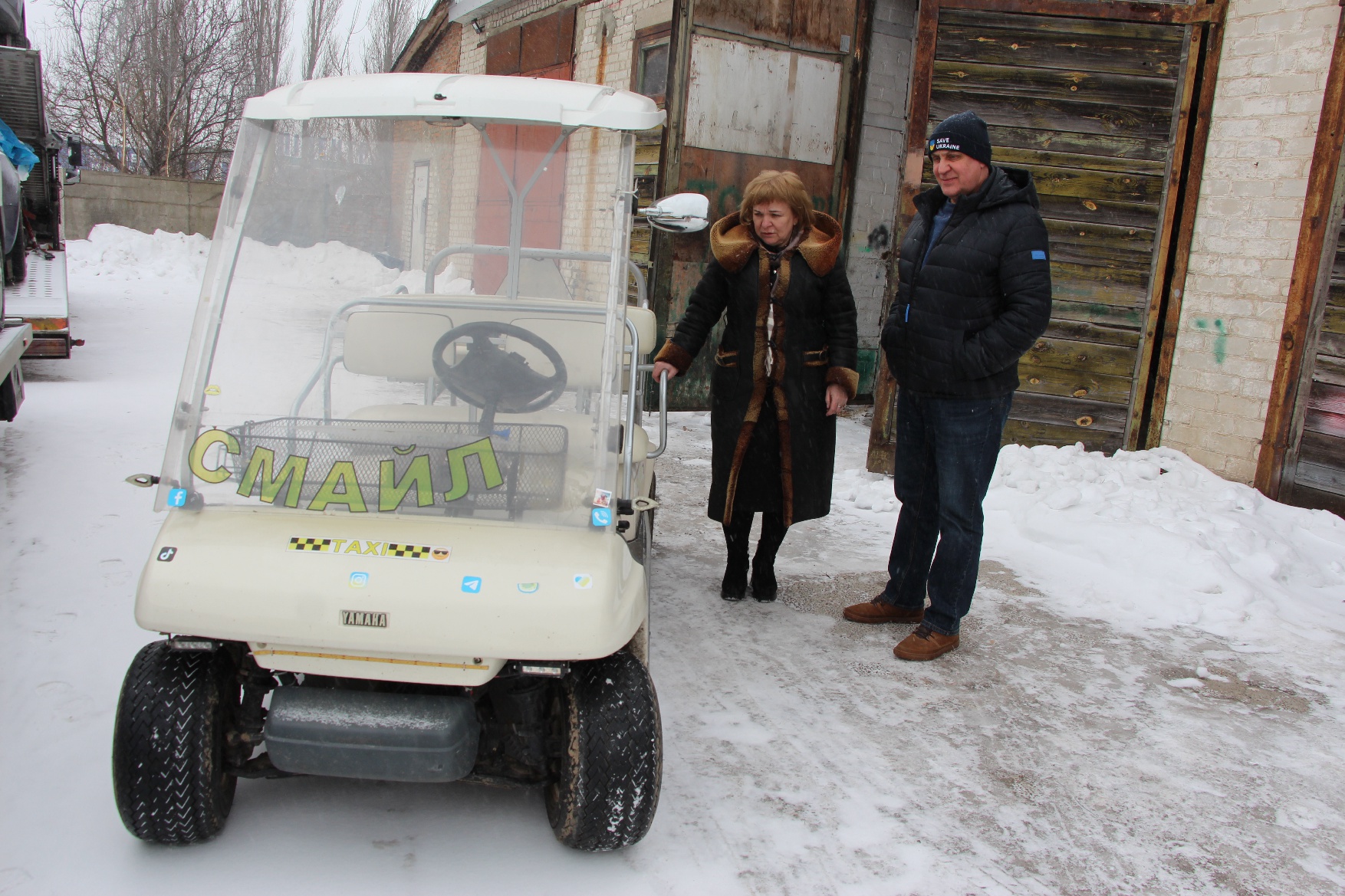 Для транзитного центру «Доманове» придбали гольфкар 
