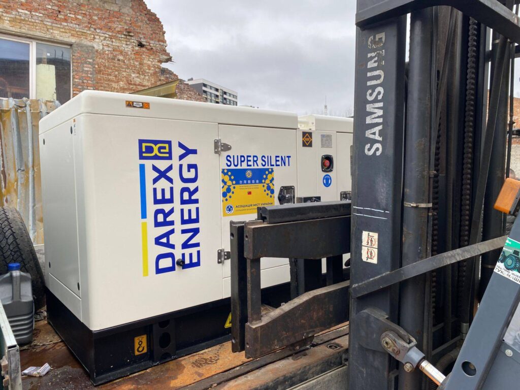 Громади Волині отримують генератори від народу Тайваню за сприяння Асоціація міст України