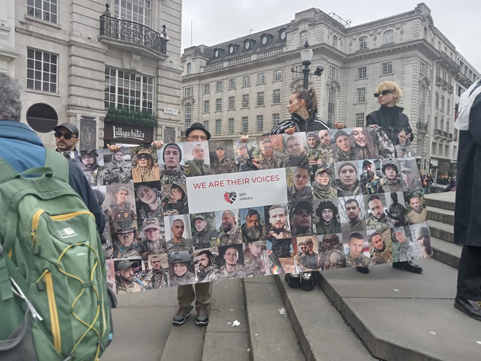 Лондон мітинг «Ukraine Solidarity Campaign & Campaign for Ukraine»