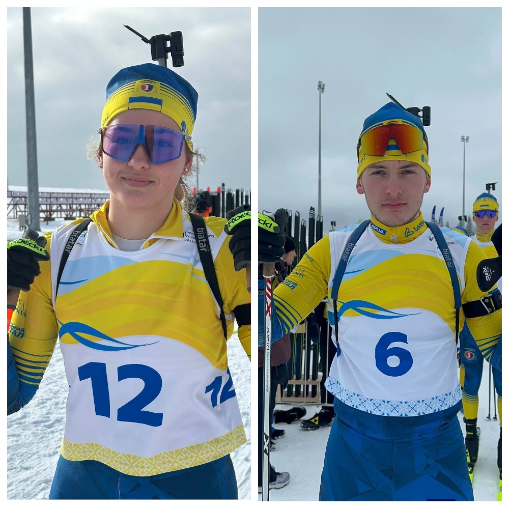 Двоє волинян стали чемпіонами України з біатлону серед юніорів та юніорок