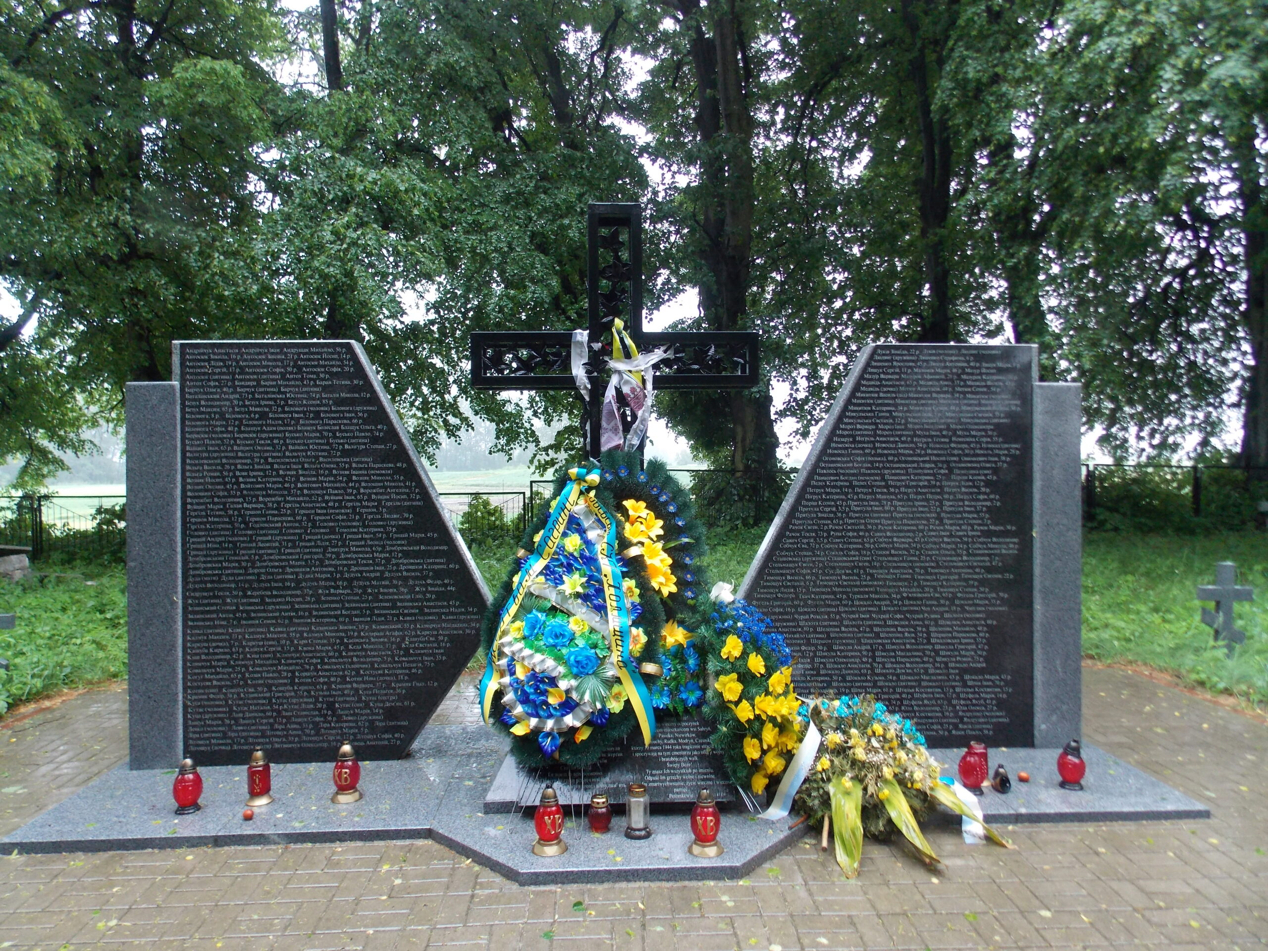 Ексгумація жертви Волинська різанина Польща Україна