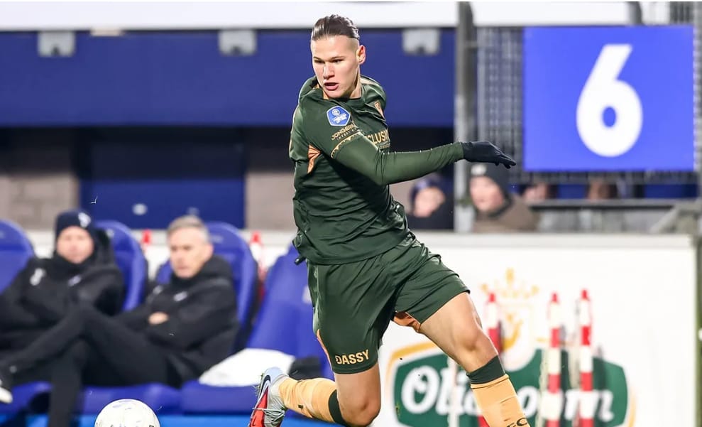 Артем Степанов Луцьк Нідерланди Утрехт футбол