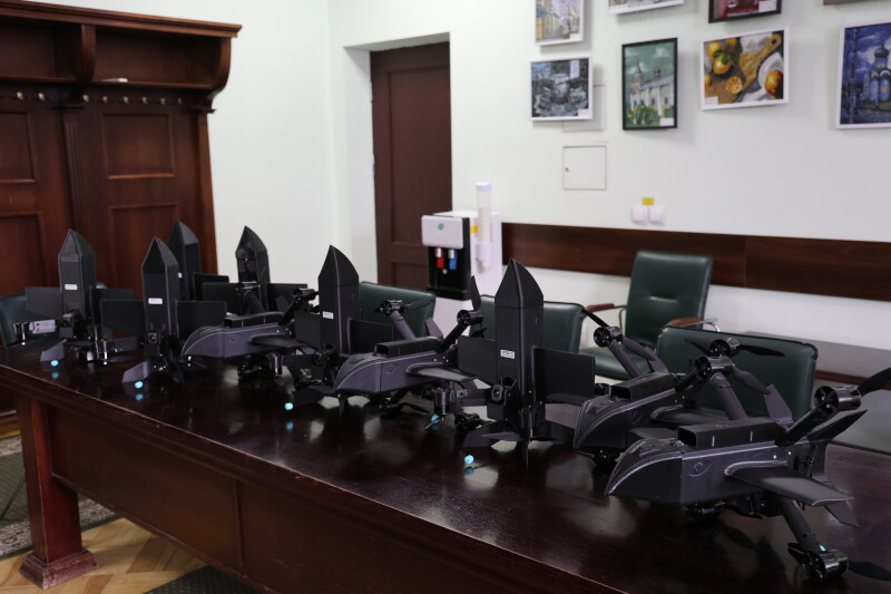 Для захисту Луцької громади придбали дрони-перехоплювачі DROZD  