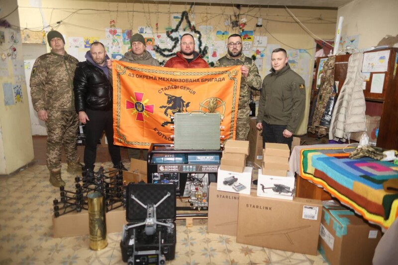 Луцьк мер Поліщук допомога на фронт