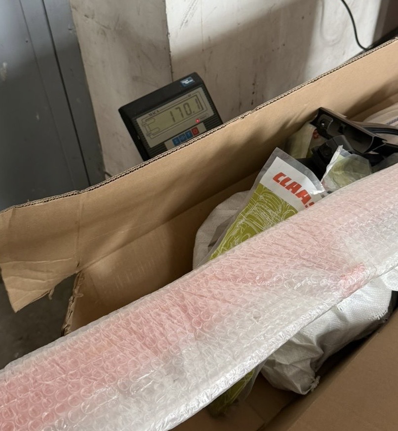 Контрабанда на пів мільйона в конструкціях комбайна 