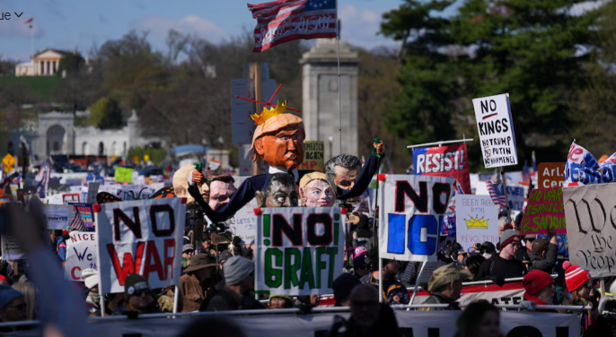 Ні королям! Протести США Дональд Трамп