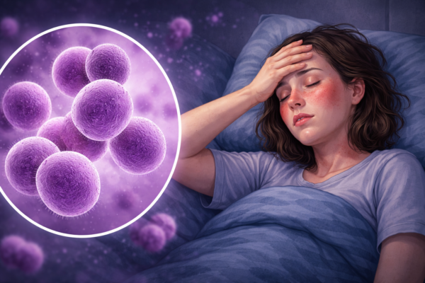 Ілюстративне зображення менінгіту до новини про спалах менінгіту в Британії