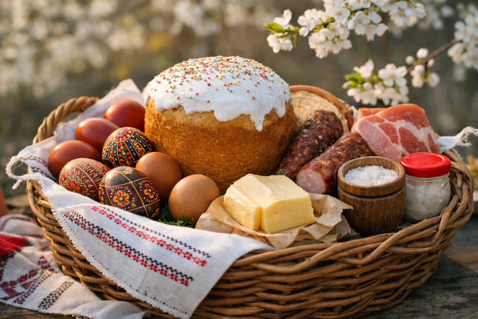 ціна великоднього кошика