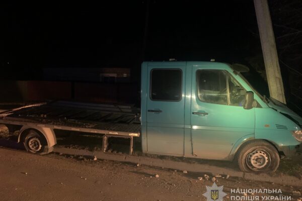 14-річний підліток напідпитку викрав автомобіль та скоїв ДТП 