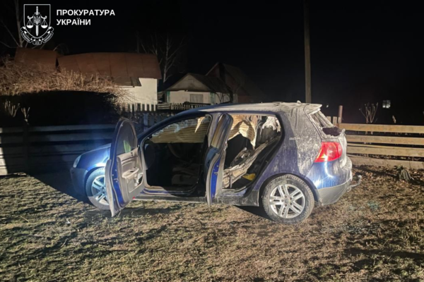 Волинянин через сварку підпалив автомобіль 