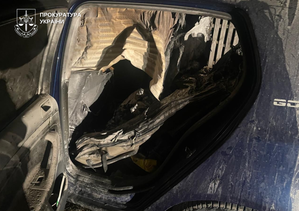 Волинянин через сварку підпалив автомобіль 