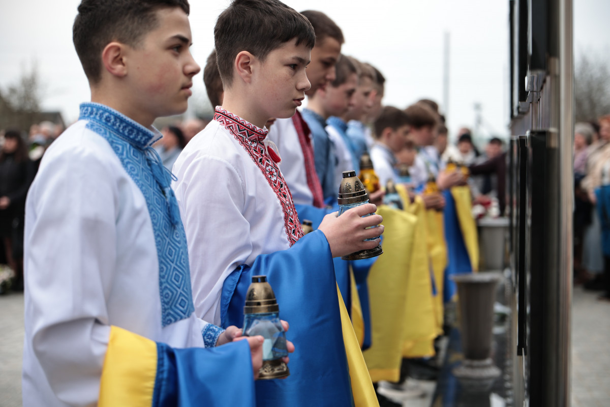 У Городищенській громаді відкрили Алею пам’яті  