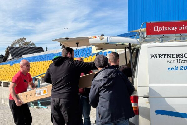 Володимир отримав гуманітарну допомогу від Німеччини 