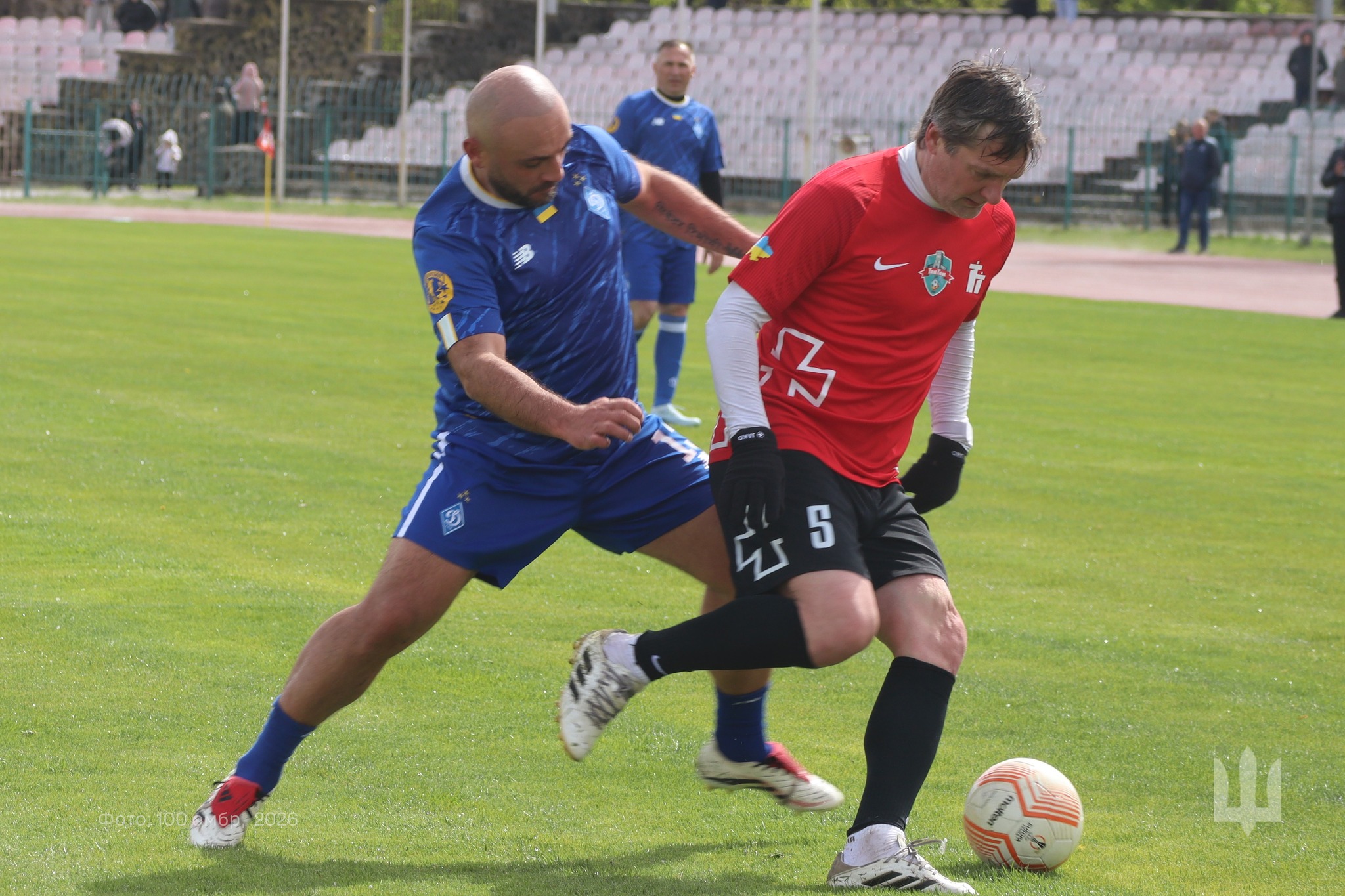 У Луцьку відбувся благодійний футбольний матч на підтримку 100 омбр 