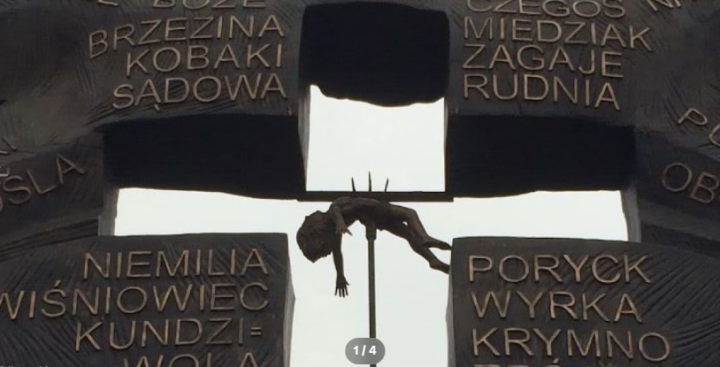 Місто Холм Люблінське воєводство атнтиукраїнський пам'ятник жертвам Волинська трагедія Друга світова війна Міноборони РП