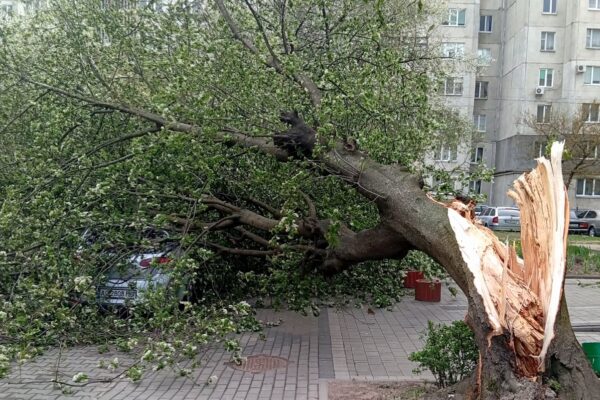 Буревій Волинь Люблінське воєводство 26 квітня наслідки