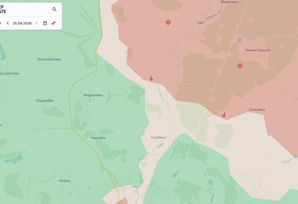 Просування росіян на Куп'янському напрямку Синьківка