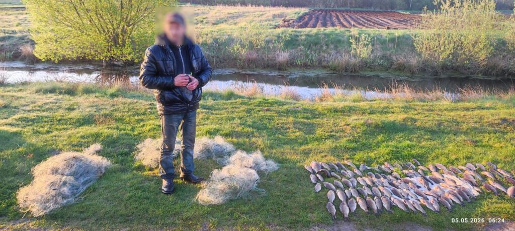 Волиняни незаконно наловили риби майже пів мільйона гривень 