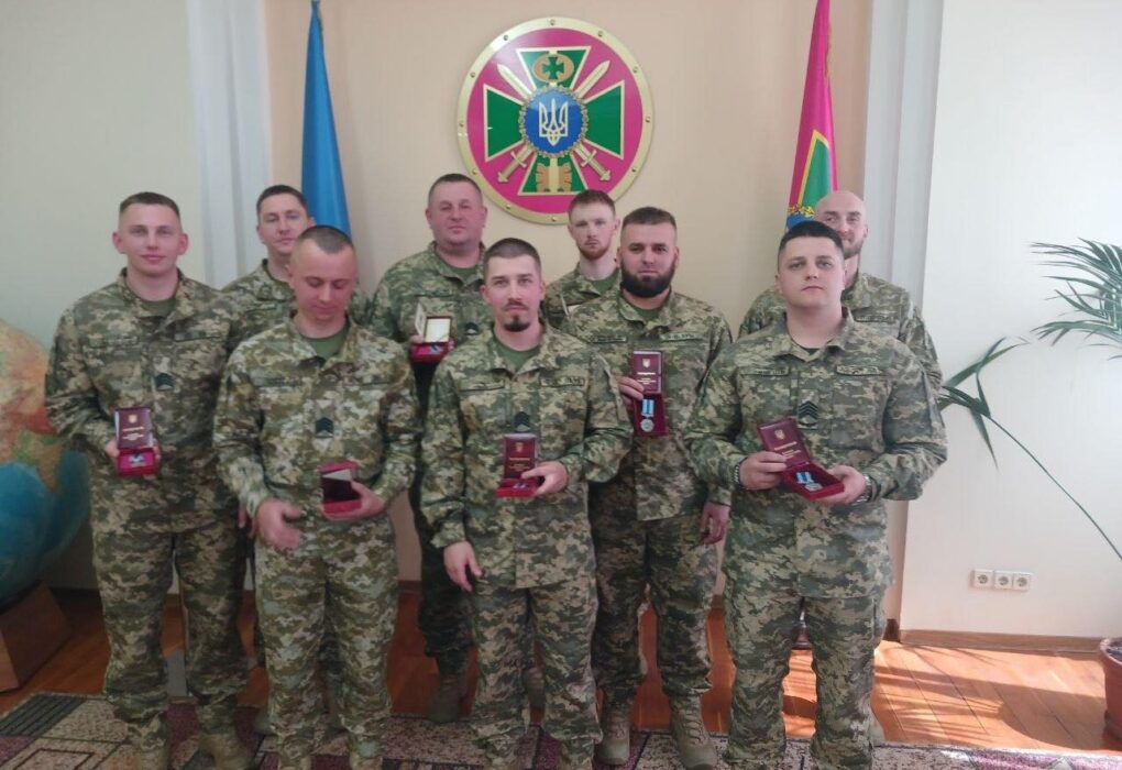 Дев’ять прикордонників з Волині отримали державні відзнаки 
