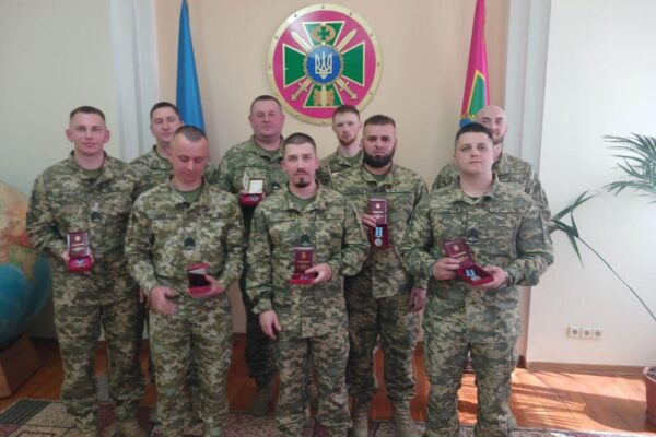 Дев’ять прикордонників з Волині отримали державні відзнаки 