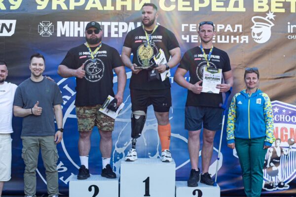 Волинянин став призером «Богатирських ігор» серед ветеранів 