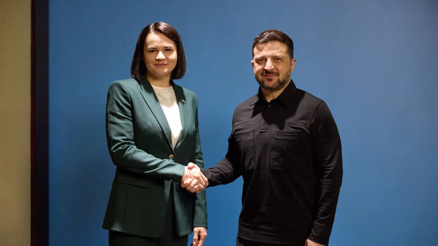 зустріч президента України з лідеркою білоруської опозиції