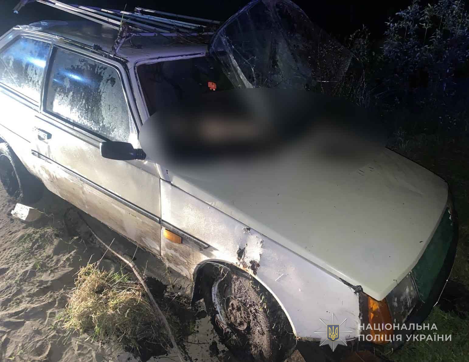 У Ковельському районі автівка заїхала в став